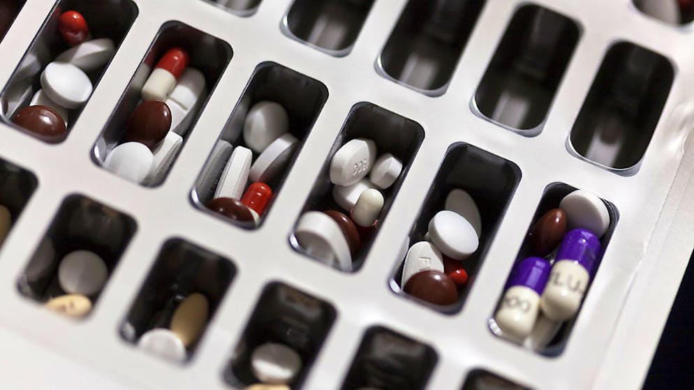 Les médicaments restent la cause principale des intoxications en Suisse en 2021 (photo symbolique).