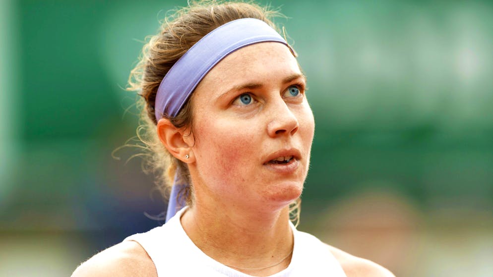 Stefanie Vögele est la membre de la délégation suisse à avoir connu la victoire lundi.