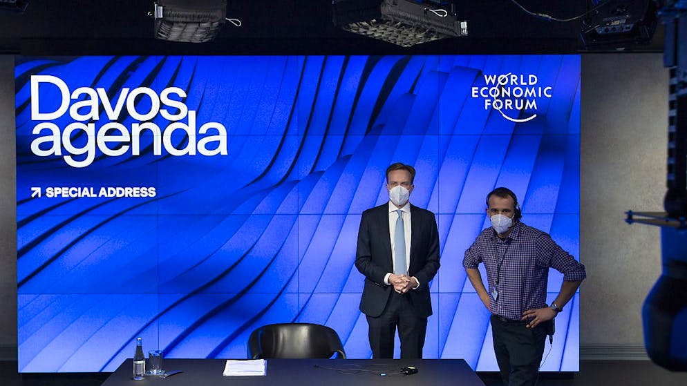Le Forum économique mondial (WEF) va organiser une réunion en ligne la semaine prochaine depuis Genève (archives).