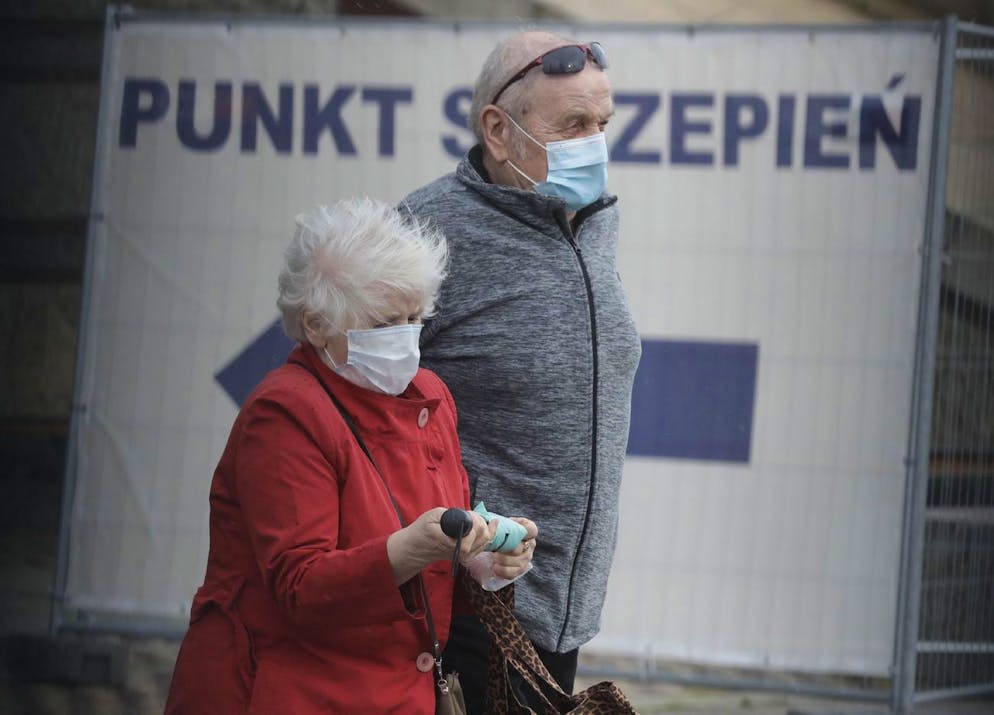 Quelque 63% seulement des adultes en Pologne sont pleinement vaccinés contre le Covid-19, l'un des niveaux les plus bas de l'Union européenne. (archives)