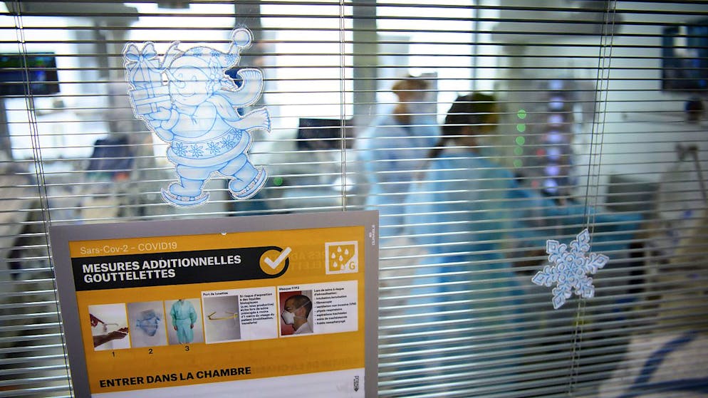 Plus de 40'000 personnes ont été hospitalisées avec le Covid-19 depuis le début de la pandémie (image d'illustration).