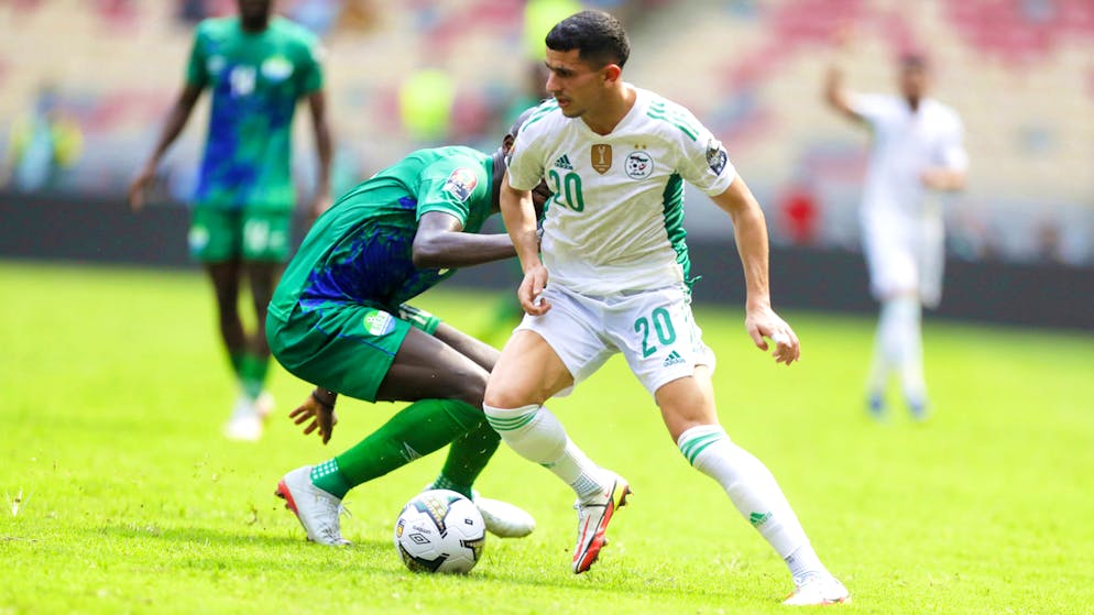 Youcef Atal et l'Algérie n'ont pas trouvé la solution contre Sierra Leone mardi.
