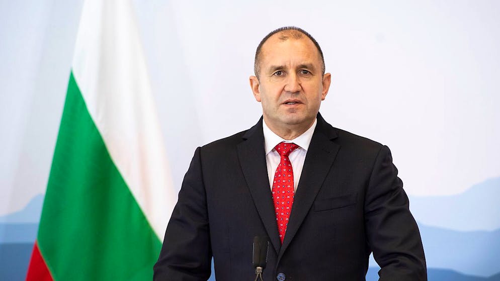 Il presidente della Bulgaria Rumen Radev (foto d'archivio)