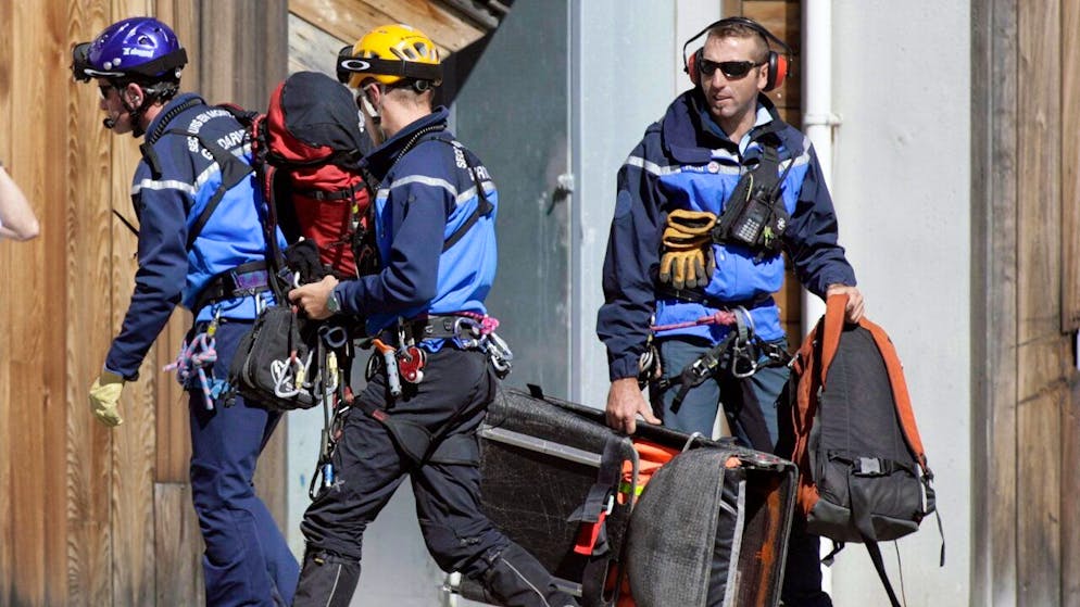 A Chamonix, la Gendarmerie française est habituée aux sauvetages en montagne et équipée pour.