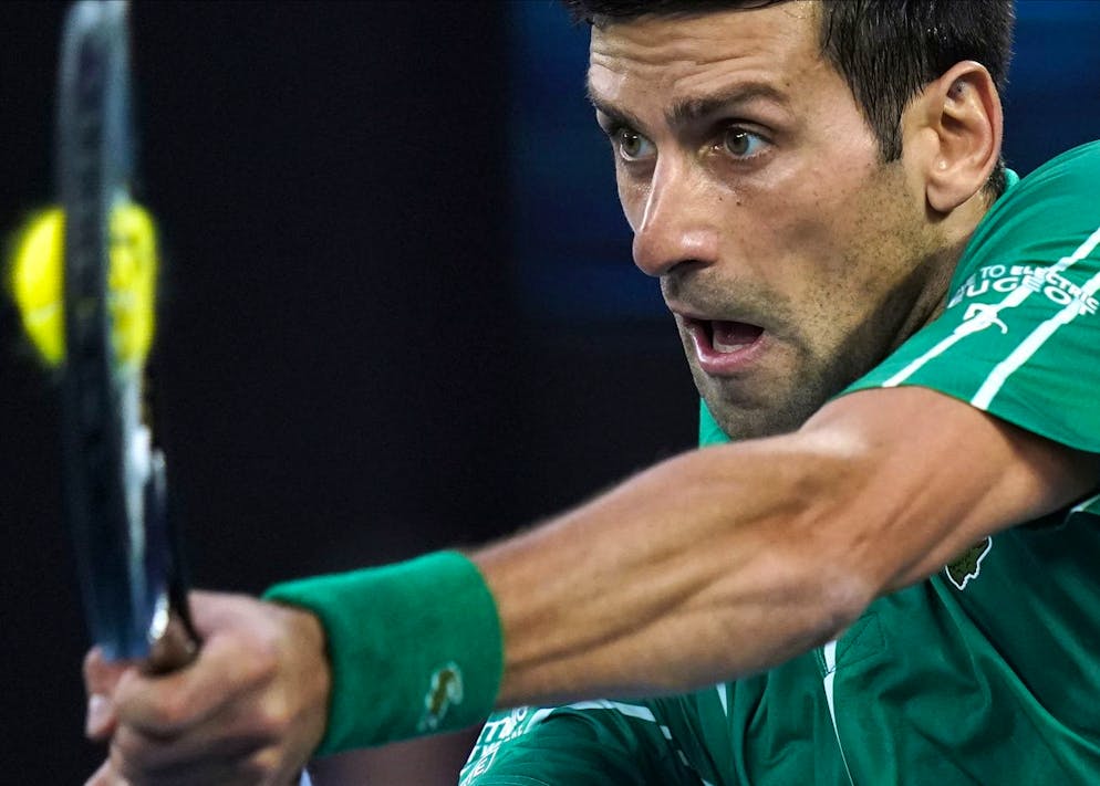 Novak Djokovic, l'uomo del momento