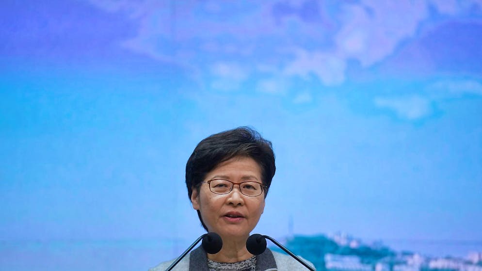 La governatrice di Hong Kong Carrie Lam ha confermato che l'ex colonia britannica si darà una nuova legge che permetterà di reprimere con maggiore fermezza manifestazioni di dissenso. (Immagine d'archivio del 6 gennaio)