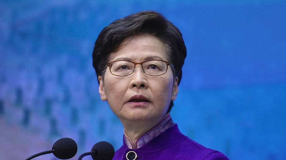 Carrie Lam a fait cette annonce lors de la première session du conseil législatif, le parlement de Hong Kong réservé aux "patriotes" (archives).