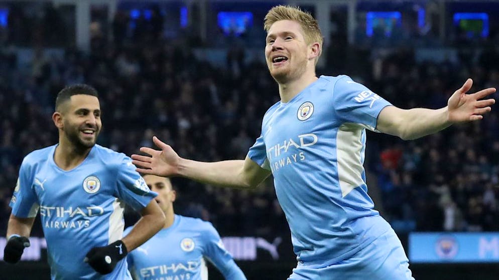 C’est la rigolade pour Kevin De Bruyne et Manchester City.
