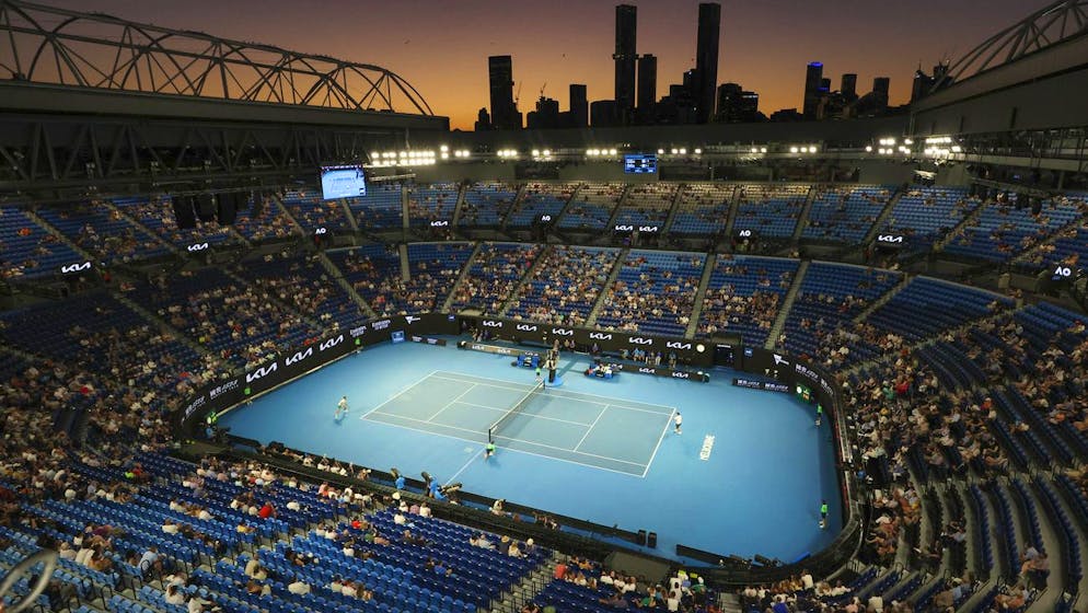 La capacité d'accueil du public à l'Open d'Australie de tennis sera limitée à 50%.