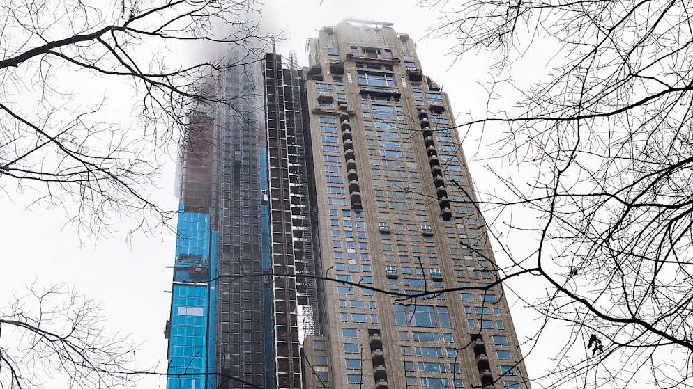 L'appartement se trouve au 220 Central Park South (archives).