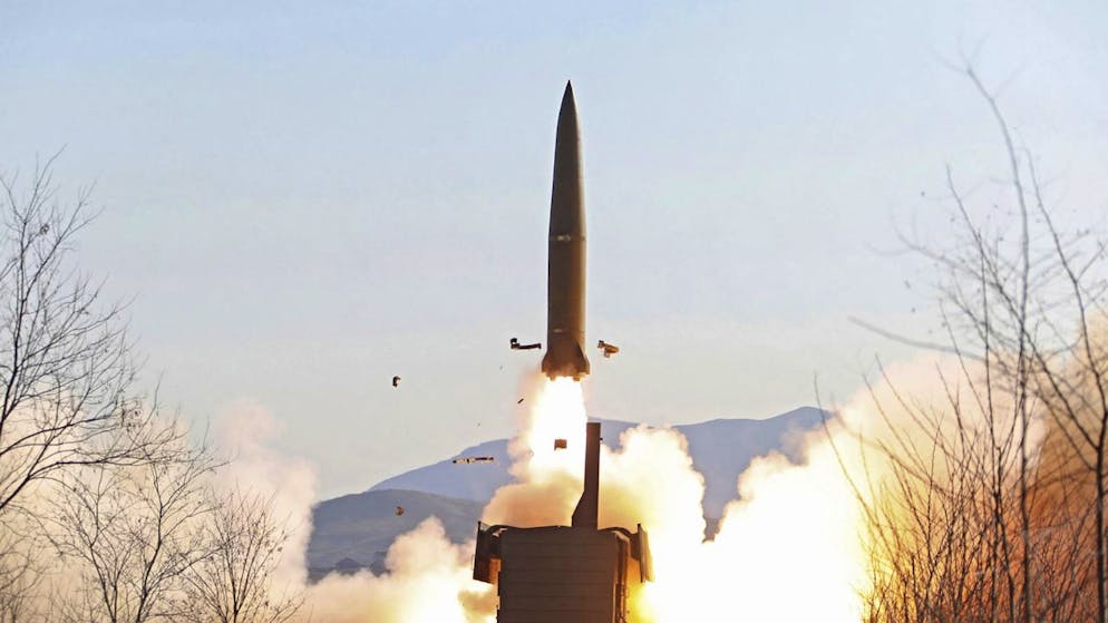 Les essais ont été organisés pour "vérifier et juger la maîtrise des procédures d'action du régiment ferroviaire", a déclaré l'agence de presse officielle KCNA (archives).