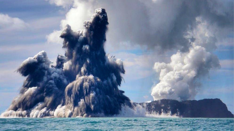 Tonga Vulkanausbruch