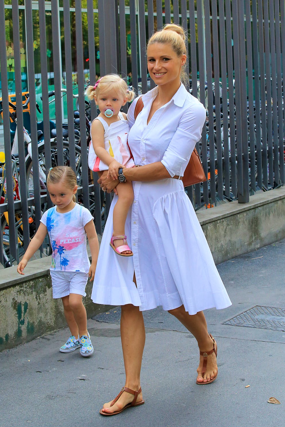 Es scheint was Ernstes zu sein: Michelle Hunziker und ihr neuer Freund Giovanni Angiolini. Die beiden sind Eltern von zwei Töchtern.