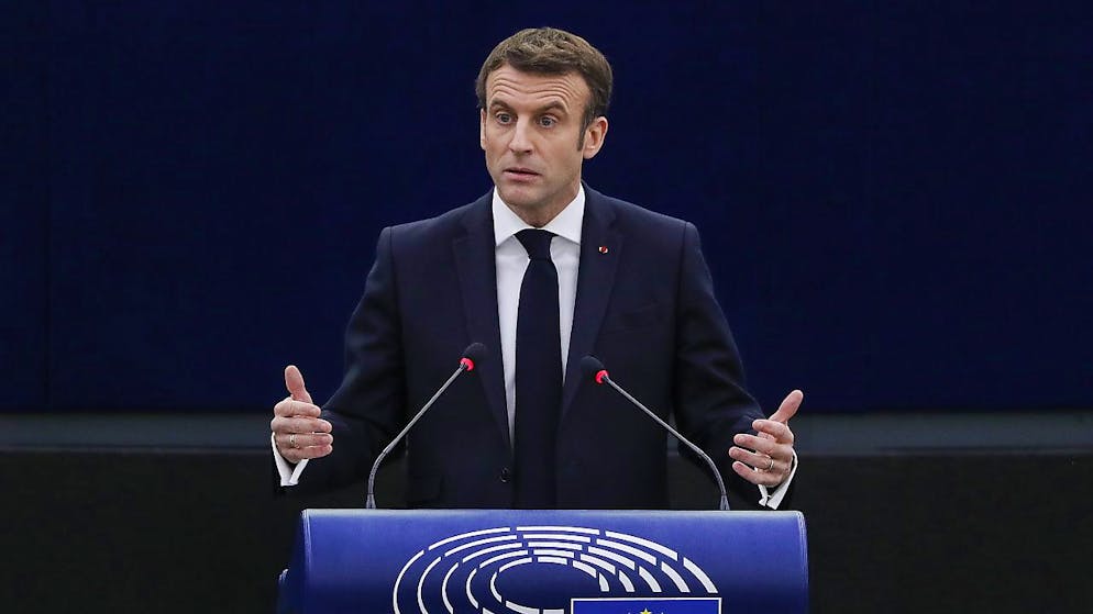 Emmanuel Macron s'est montré exigeant envers la Russie.