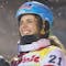 epa07270023 Patrizia Kummer of Switzerland smiles on in the finish area after the women's finals for the Snowboard World Cup in Bad Gastein, Austria, 08 January 2019. EPA/ANDREAS SCHAAD