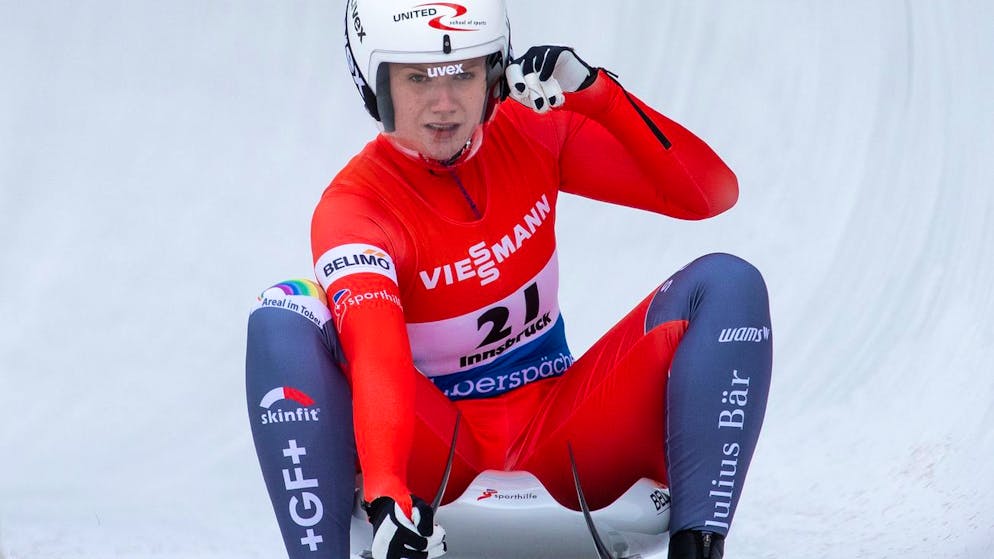 ABD0058_20191123 - INNSBRUCK - ÖSTERREICH: Natalie Maag (SUI) während dem Damen Einsitzer Bewerb im Rahmen des Rodel-Kunstbahn-Weltcup-Auftakt am Samstag, 23. November 2019, in Innsbruck, Igls. - FOTO: APA/EXPA/JOHANN GRODER