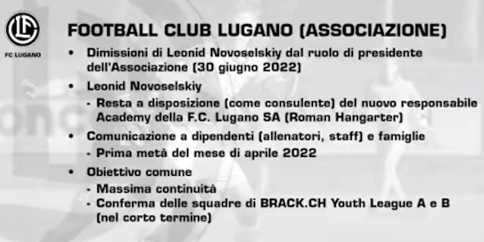FC Lugano: Philippe Regazzoni è il nuovo presidente