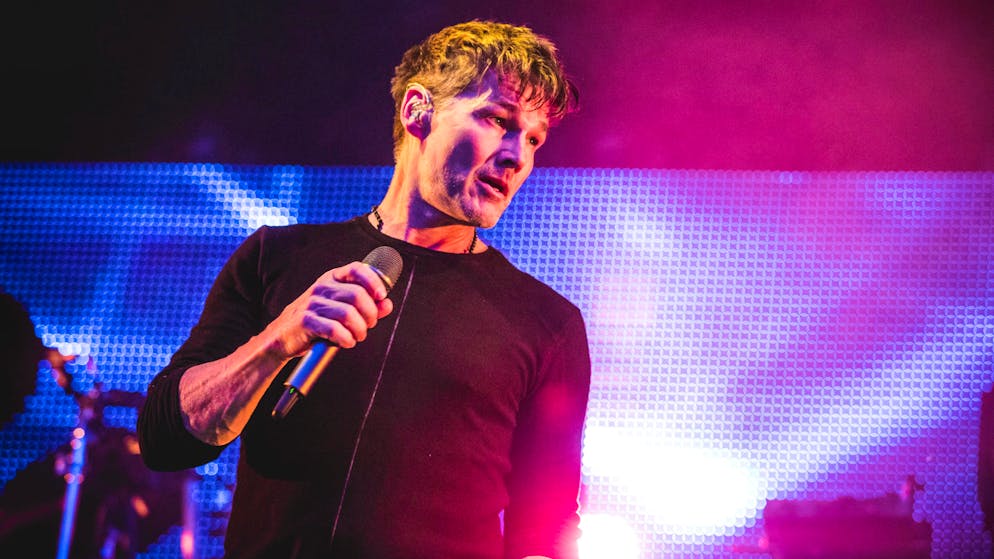 Durek Verrett. Ihr Vater ist Sänger Morten Harket von A-ha, hier bei einem Konzert in Berlin 2018.