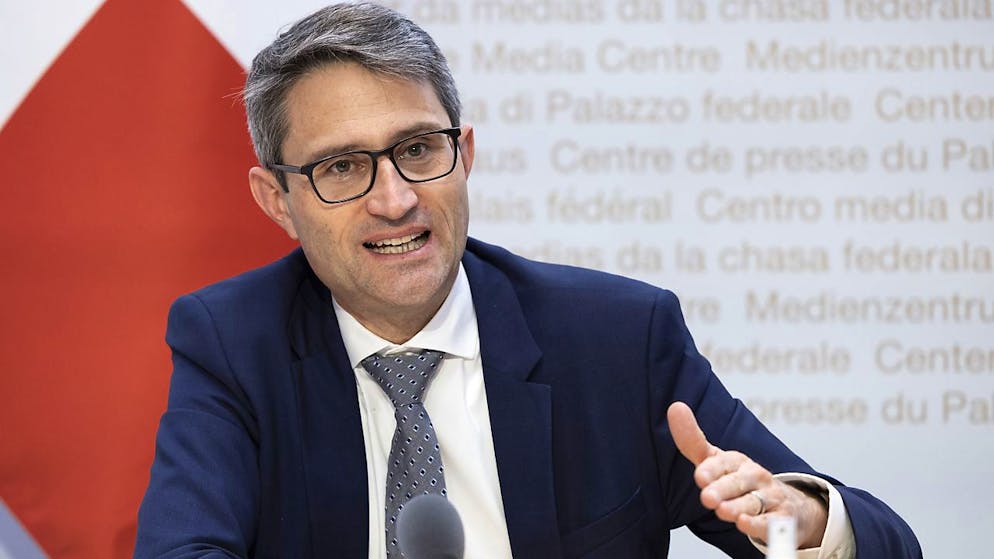 Lukas Engelberger, Präsident der Konferenz der Gesundheitsdirektoren, will noch keine grossen Lockerungsschritten der Pandemie-Schutzmassnahmen. (Archivbild)
