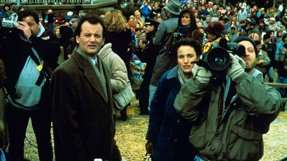 Andie MacDowell und Bill Murray im Kultfilm «Groundhog Day».