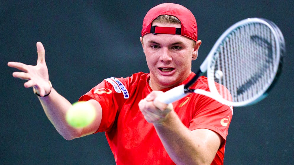 Dominic Stricker: une belle victoire d'entrée de jeu à Cleveland.