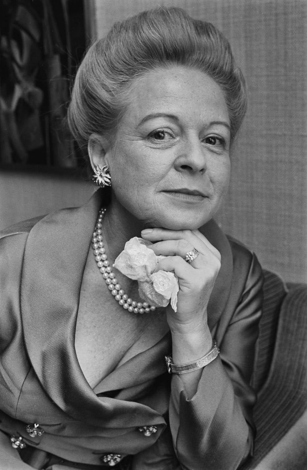 Martha Mitchell (1918 - 1976), the wife of US Attorney General John N Mitchell, July 1971. (Photo by Evening Standard/Hulton Archive/Getty Images)