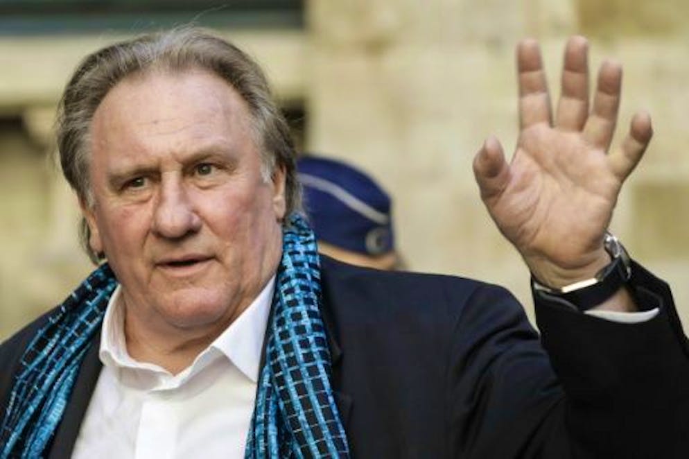 Gérard Depardieu à Bruxelles en juin 2018