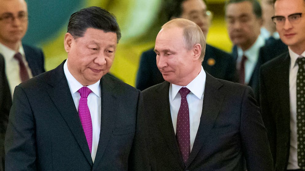 Gemeinsame Interessen: Xi Jinping (Zweiter von links) und Wladimir Putin im Juni 2019 in Moskau.