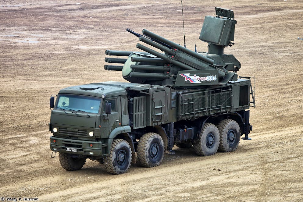 Die Nato nennt die Panzir-S1 Sa-22 Greyhound.