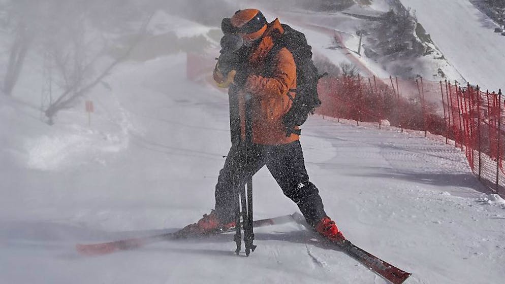Der Wind als Spielverderber. Keine Männer-Abfahrt am Sonntag