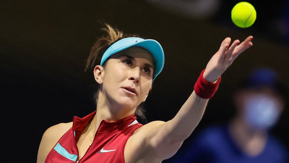 Belinda Bencic kämpfte sich in St. Petersburg im Tiebreak des dritten Satzes zum Sieg.