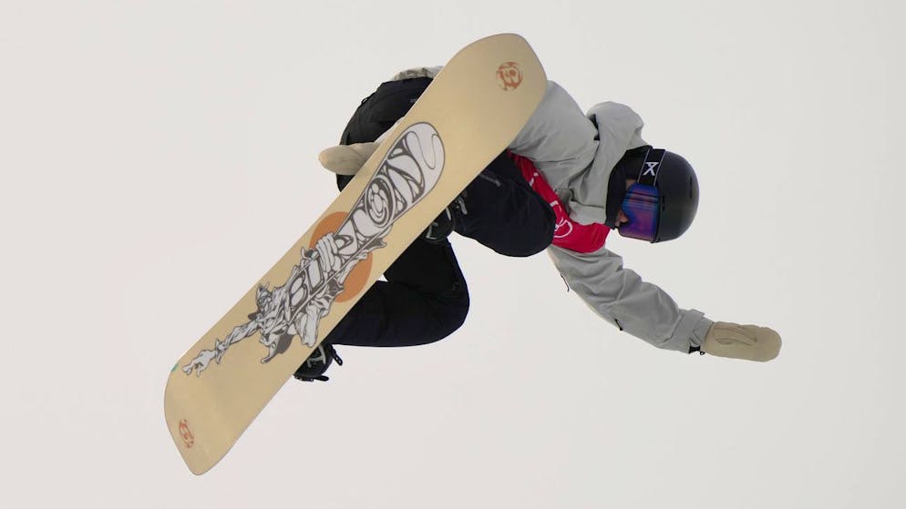 Überzeugender Auftritt. Berenice Wicki springt in den Halfpipe-Final