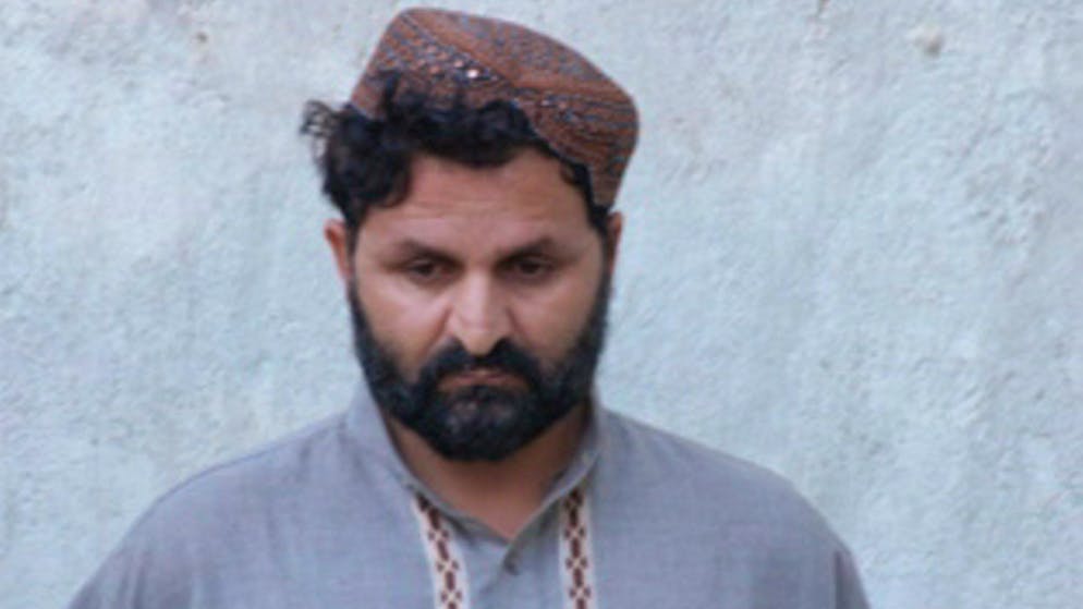 A handout picture released on Thursday 27 October 2005 shows Taliban spokesman Mufti Latifullah Hakimi following his extradition by Pakistani authorities to Afghan officials, in Kabul. Pakistan extradited 14 arrested Taliban members including Mufti Latifullah Hakimi, the former spokesman of the ousted Taliban regime. Hakimi has contacted reporters in Afghanistan frequently claiming responsibility for insurgent attacks on U.S. and Afghan troops and was arrested in early October on Pakistani soil. Afghan President Hamid Karzai immediately demanded Pakistan extradite Hakimi to Afghan officials. The hand-over took place two days after Karzai visited Pakistan to express his condolences to the Pakistani government and relatives of victims of the devastating earthquake earlier this month. EPA/HANDOUT