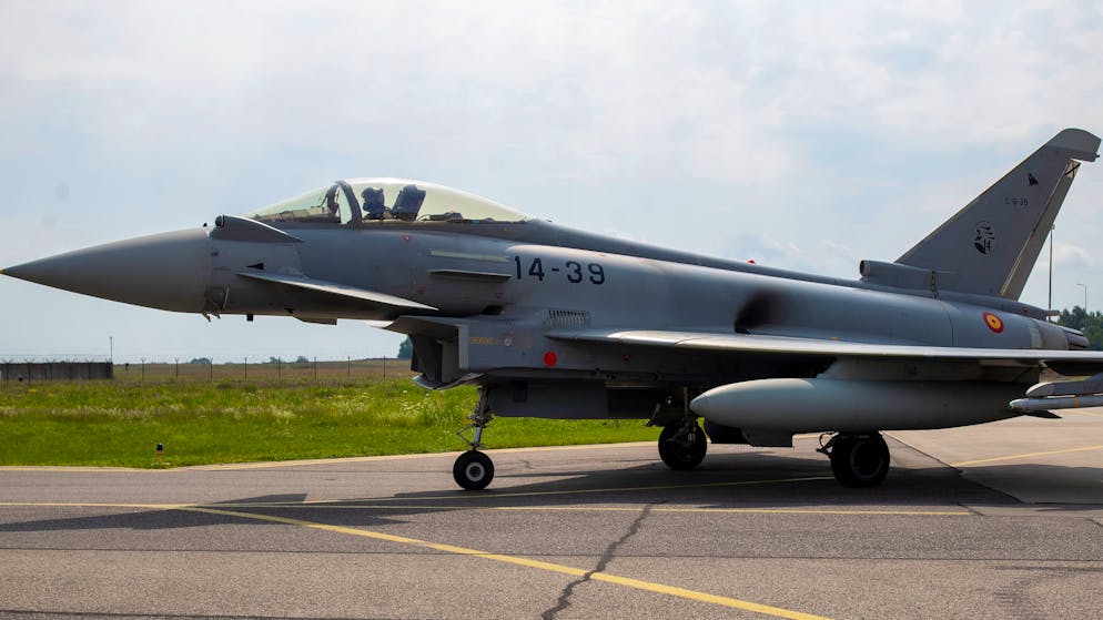 Vier spanische Eurofighter werden demnächst in Bulgarien stationiert.