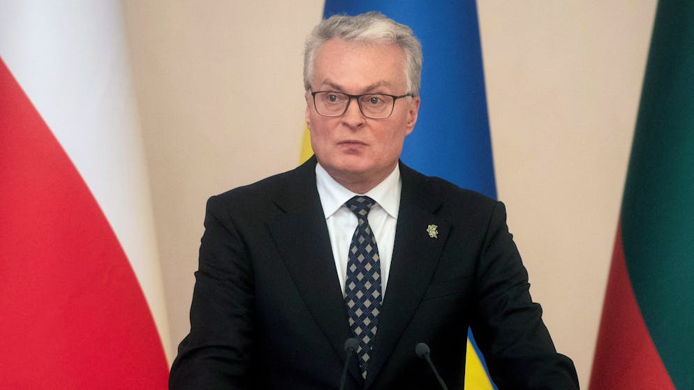 «Wir machen uns echte Sorgen, angesichts dieser Bedrohung.» Notwendig sei ein «Zeichen der Stärke» gegenüber Russland, erklärte der litauische Präsident Gitanas Nauseda.