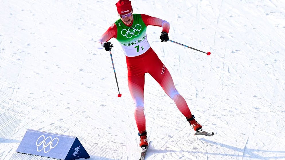 Diplom geholt. Schweizer Frauen in der Langlaufstaffel im 7. Rang