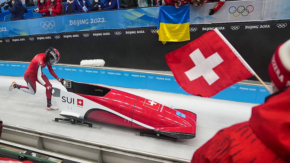 Monobob-Premiere. Melanie Hasler liegt nach dem ersten Tag auf Platz 6