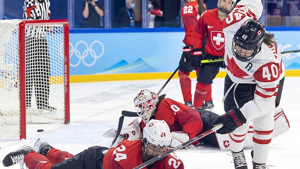 3:10-Pleite im Halbfinal. Schweizerinnen gegen Kanada wie erwartet chancenlos – jetzt geht's um Bronze