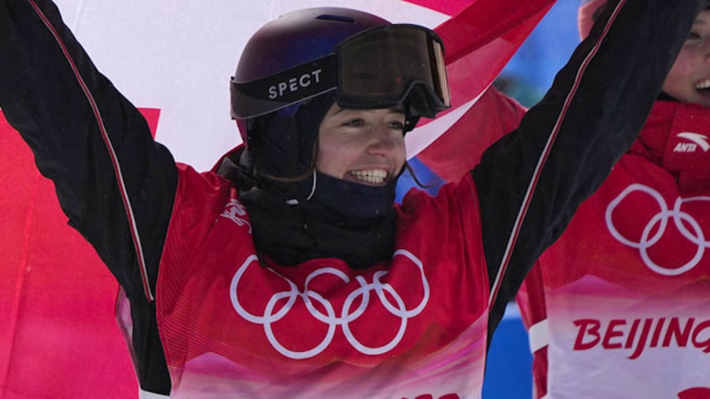 Nächste Goldmedaille. Freestylerin Mathilde Gremaud triumphiert im Slopestyle