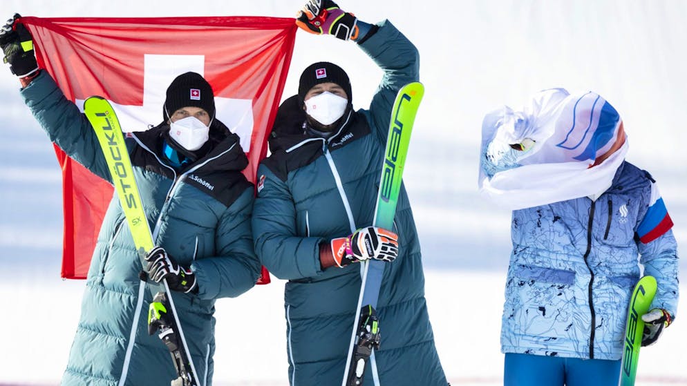 Reaktionen zum Schweizer Skicross-Triumph. «Hoffentlich reagiert jetzt die Jury nicht»