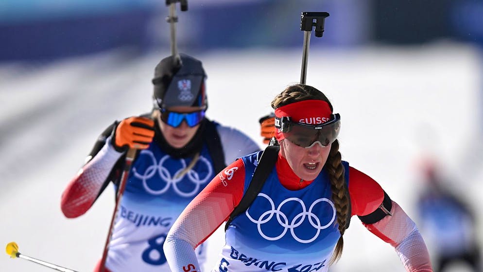 Neun Strafrunden. Lena Häcki vergibt starke Klassierung im Schiessstand