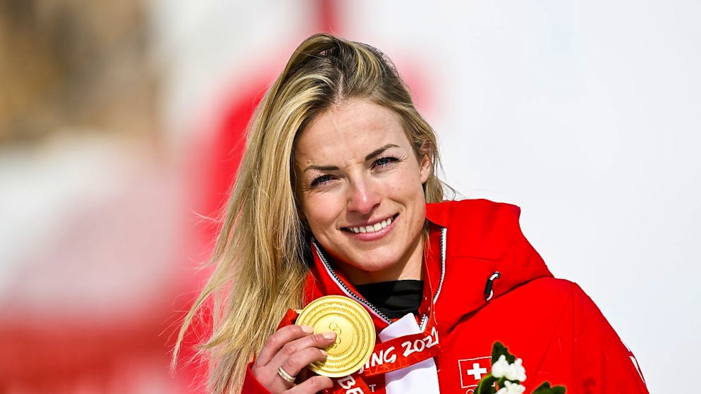 Erfolgreichste Schweizer Winterspiele – Platz 8 im Medaillenspiegel - Gallery. Lara Gut-Behrami, die Olympiasiegerin im Super-G. Die Tessinerin gewann zudem Bronze im Riesenslalom