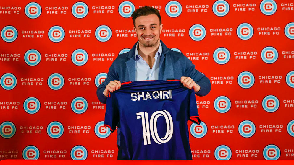 Xherdan Shaqiri spielt in Chicago mit der Rückennummer 10.