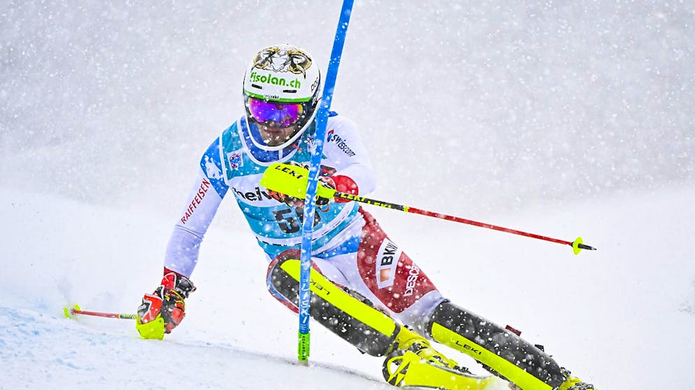 Noël von Grünigen gewann seinen ersten Europacup-Slalom.