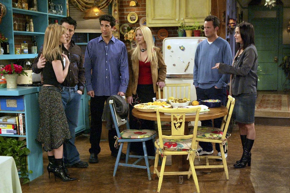 This photo released by Warner Bros shows the cast of