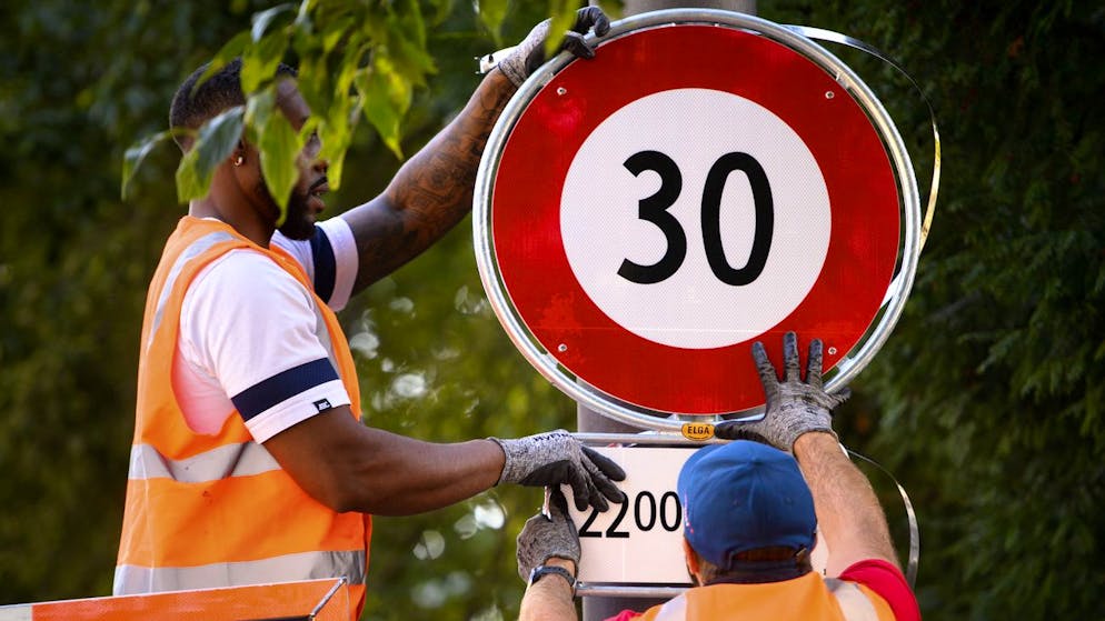 Tempo-30-Zonen machen für den ÖV-Verband nur beschränkt Sinn.   