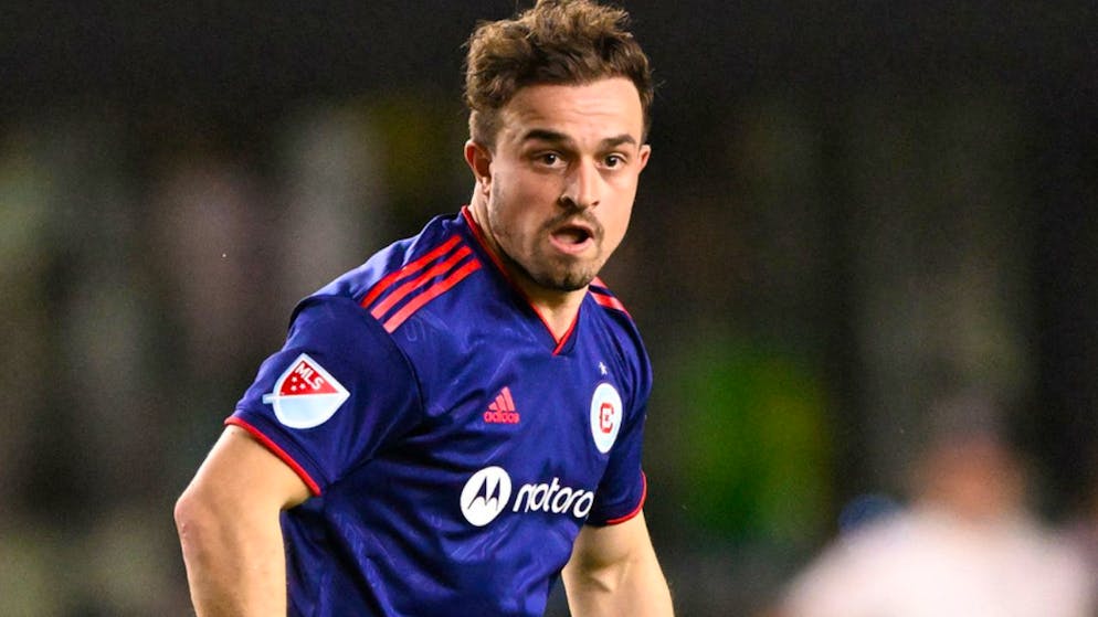 Xherdan Shaqiri im Dress von Chicago Fire