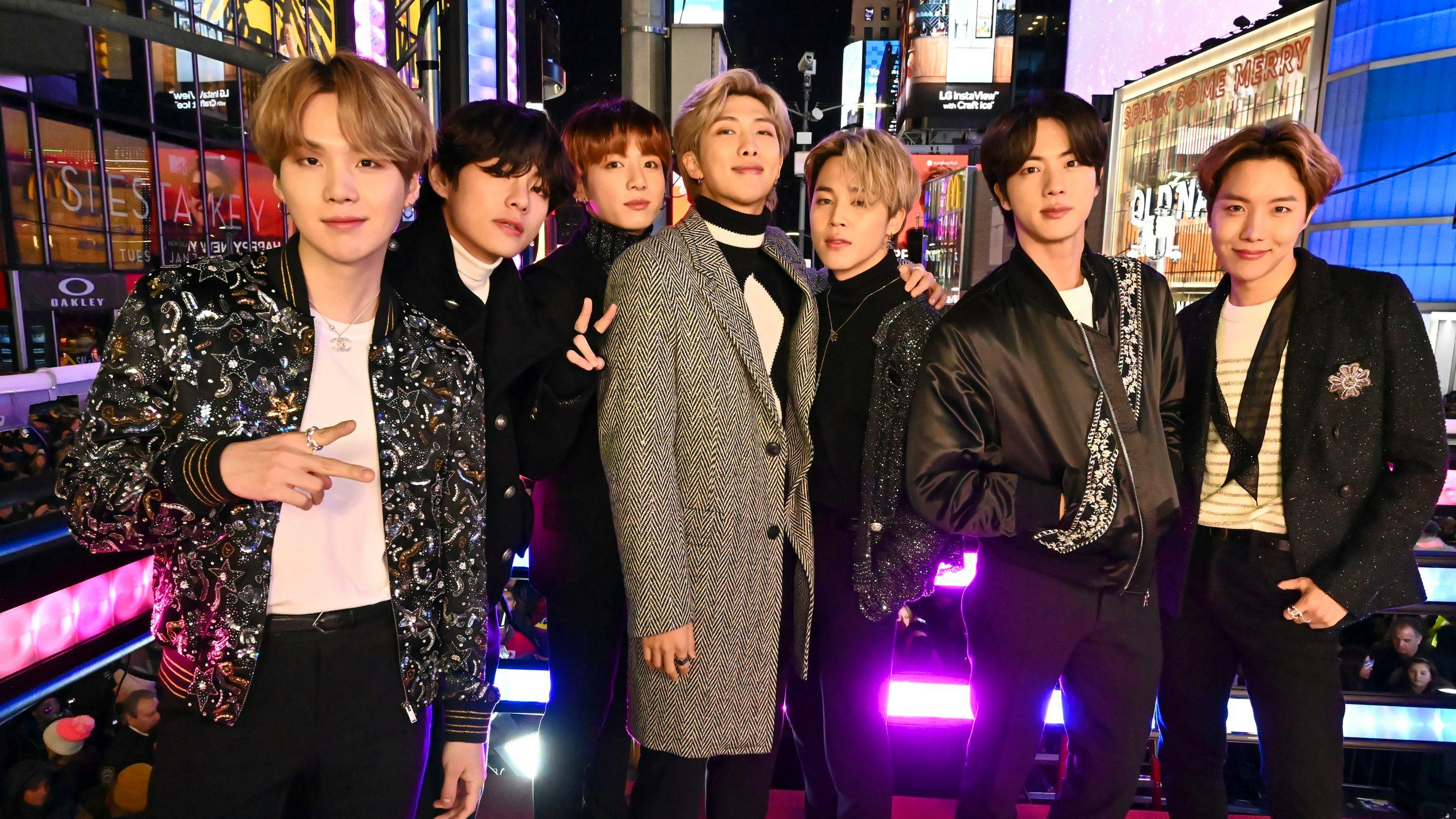 Die siebenköpfige Boygroup BTS gehört zu den erfolgreichsten Bands der Welt.