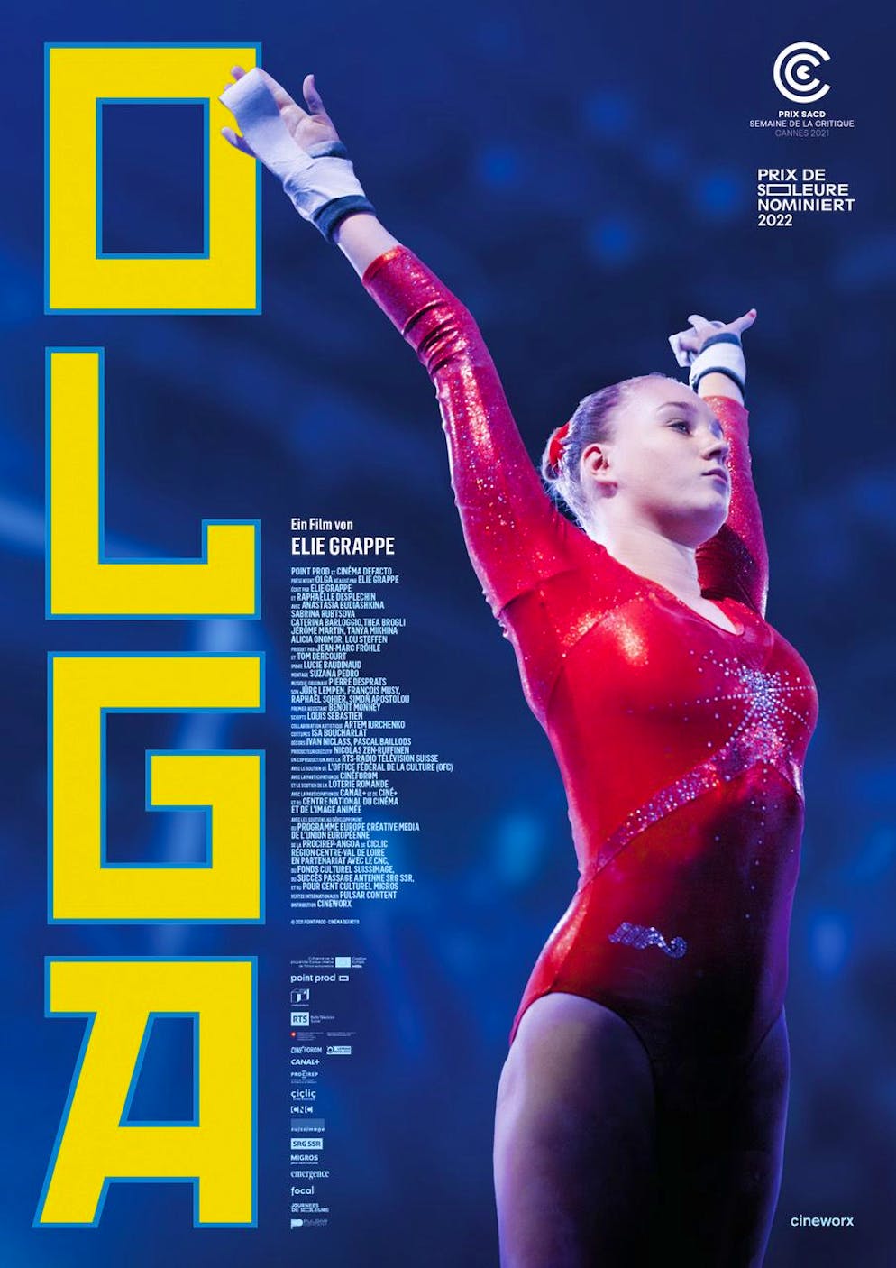 «Olga»-Darstellerin Anastasia Budiashkina. Dutzende von Kinos in Grossbritannien und Deutschland spenden einen Teil der Einnahmen aus «Olga» an ein Hilfswerk zugunsten der Ukraine.