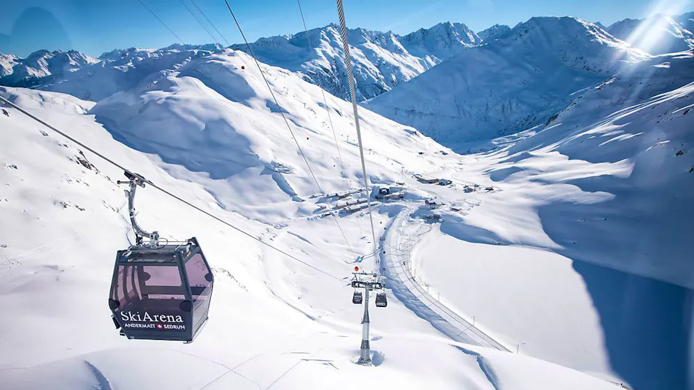 Der ägyptische Investor Samih Sawiris verkauft eine Mehrheit des Skigebiets Andermatt-Sedrun an Vail Resorts. Die Amerikaner bezahlen knapp 150 Millionen Franken für die 55-Prozent-Beteiligung.(Archivbild)